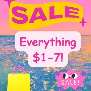 Everything in my closet is only $1-7! Closet closing soon!!!